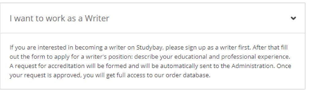 How to become a writer in studybay